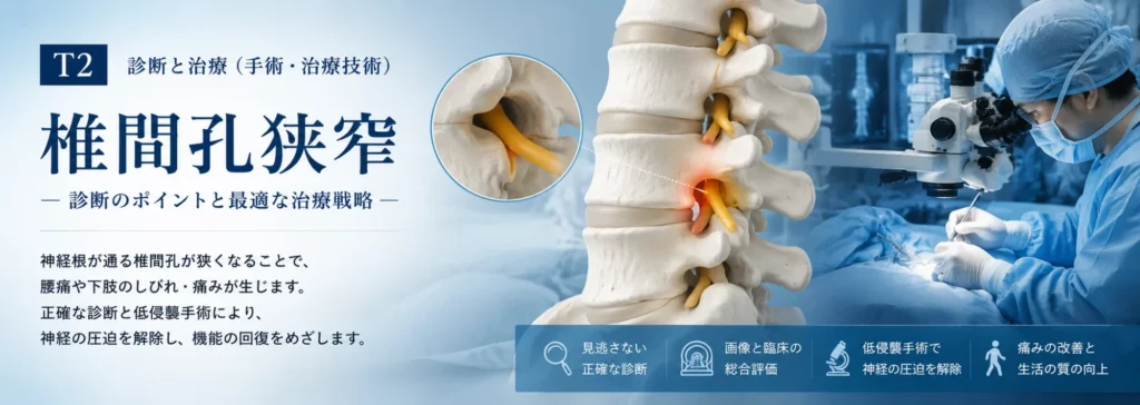 T2-椎間孔狭窄症